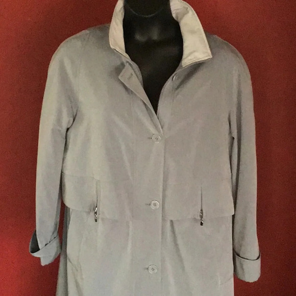 FLEET STREET TRENCH COAT SIZE 12 - Picture 2 of 6